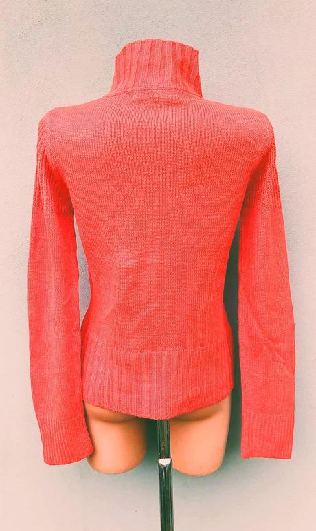 Cihlový svetr rolák vero  moda - vel.m, vero moda,m