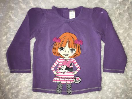 Fialové tričko c&a/disney, c&a,86
