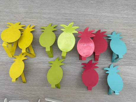 Svorky, spony, závaží na ubrus, 30 ks, 