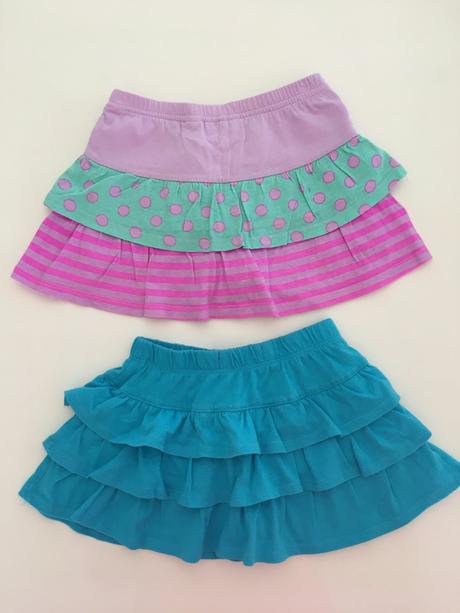 Sukničky s kraťásky (2 - 3 roky) - 3 ks, 98