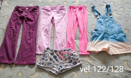 Kalhoty 122/128, 122