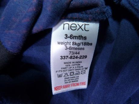 Bavlněné tričko vel.68, next,68