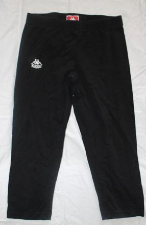 Vb224. černé 3/4 legíny kappa, vel.xs, kappa,xs