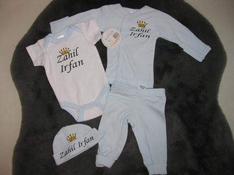 Novorozenecká souprava na chlapečka-4 pack v.50/56, 50