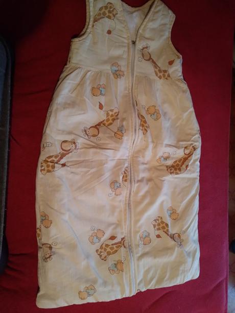 Dětský spací pytel žirafa, medvídek 91 cm, 