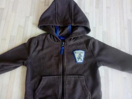 Hnědá mikina superwolf, lupilu,86