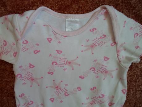 Bílé body krátký rukáv, little star,56