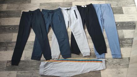 Tepláky pro kluka 6x v.128-134, next,128