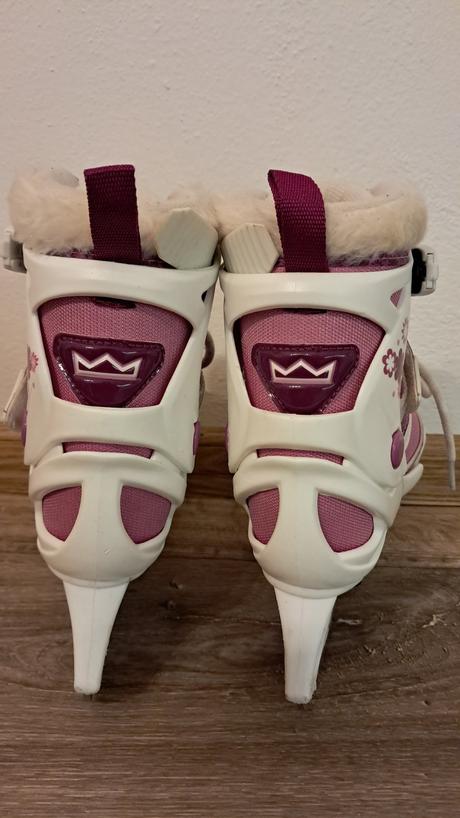 Rostoucí lední brusle 29-32, crowned,29