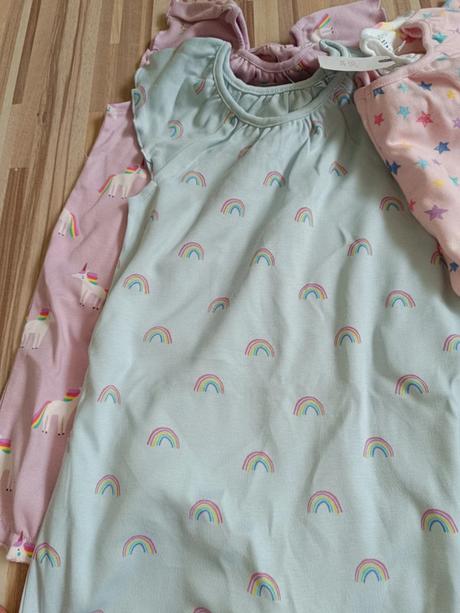 4 pack overal s jednorožci, duhy 86 next, next,86