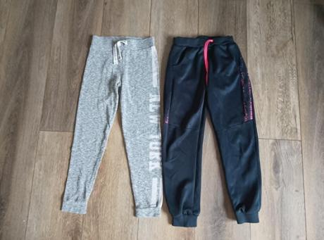 Dvoje tepláky vel.146, h&m,146