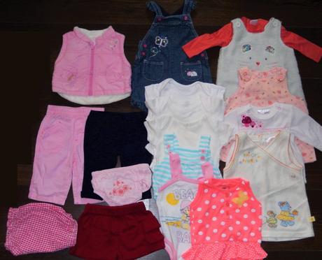 Letní/podzimní balíček nebo jednotlivě, 17ks-vel.0, disney,62