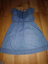Šaty z odlehčené rifloviny ham v. 122, h&m,122