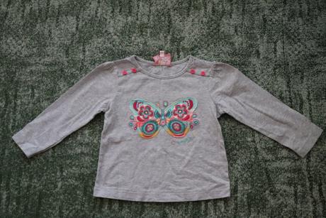 Tričko s aplikací motýla, debenhams,86