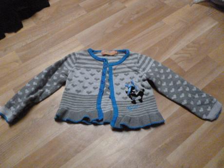 Srdíčkový svetr 12-18 m, 86