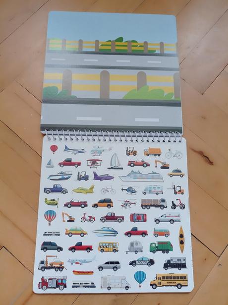 Omalovánky se samolepkami - crealando, 