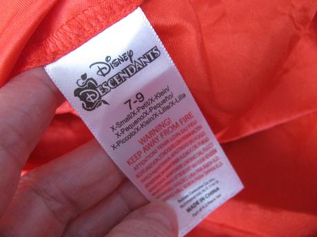 Kostým-sukně s motivem evie tutu, descendants, 