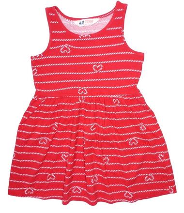 Bavlněné šatičky vel. 98/104, h&m,98