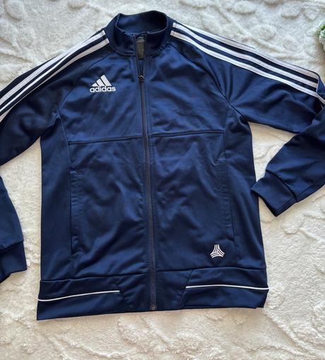 K6/ mikina modrá adidas - v.13/14 let, adidas,158