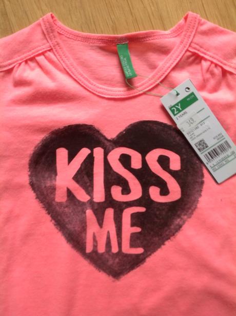 Tricko kratky rukav, benetton,92