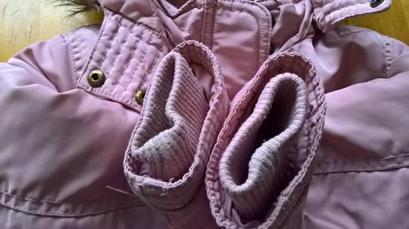 Dívčí zimní bunda hm, vel. 110, h&m,110