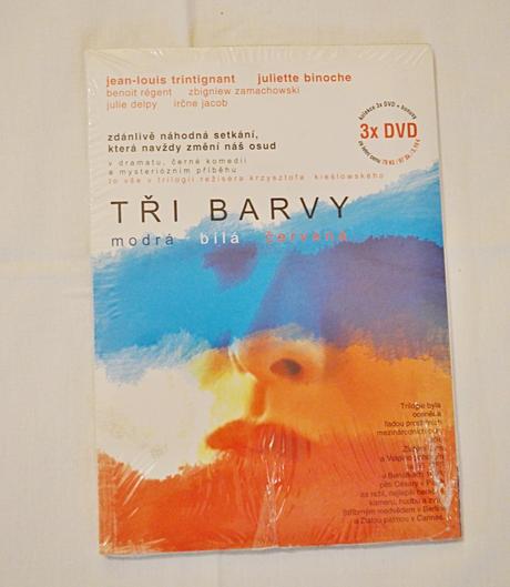 Dvd trilogie tři barvy, 