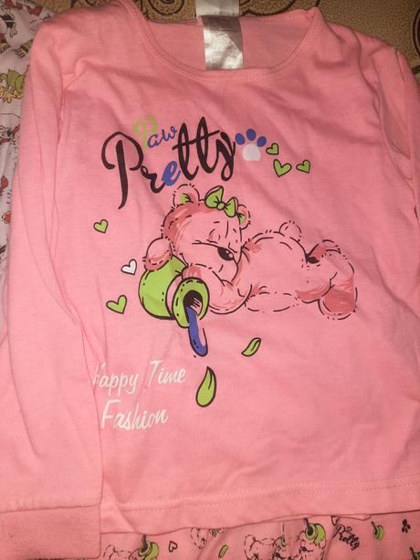 Dívčí dvoudílná pyžama medvídci, křemílek vl. 98 -, 98