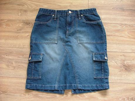 Riflová sukně, vel.m, m