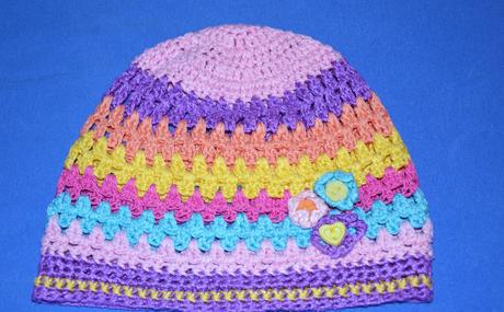 Háčkovaná čepička, 110