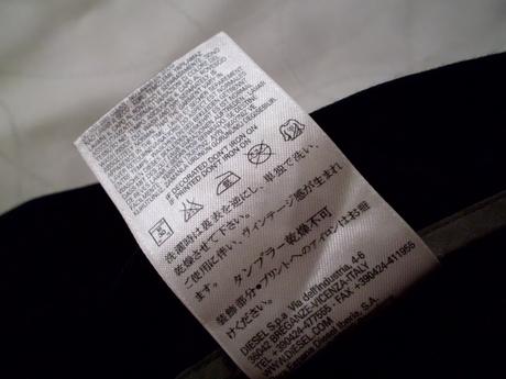 Chino čierne 31, diesel,m