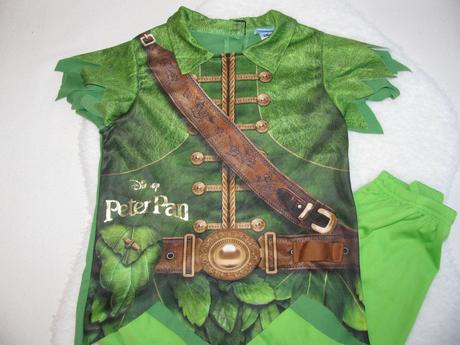 Karnevalový kostým-peter pan, 