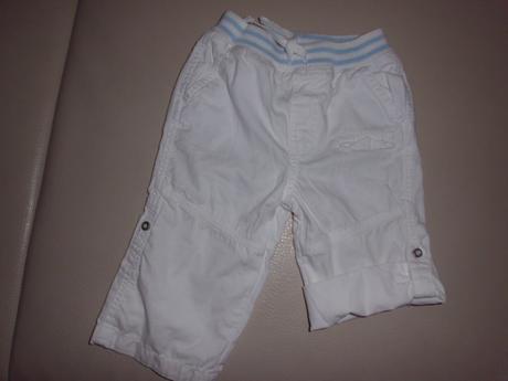 Bílé pláťáky george v. 80 (9-12 m), george,80