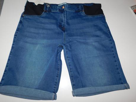 Dámské džínové elastické kraťasy, next,48