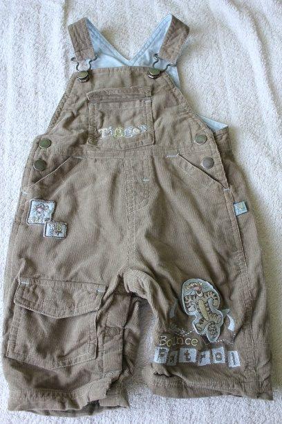 Manšestrové podšité lacláčky, disney,74