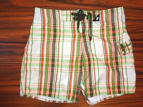 Luxusní káro kraťasy alias plavky protest, m