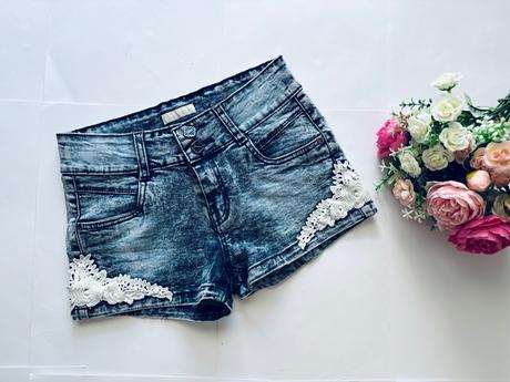 Šortky džínové- v.cca 13/14 let, 164