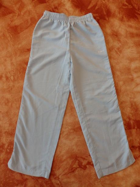 Šusťákové kalhoty diadora (světle modré), diadora,140