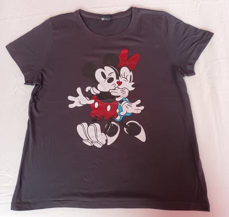 Dívčí černé triko krátký rukáv mickey mousedisney, disney,42