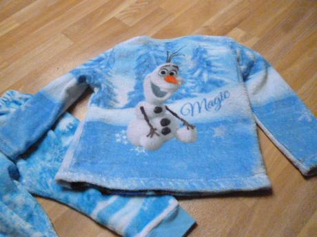 Huňatý komplet vel. 2-4 frozen, disney,98