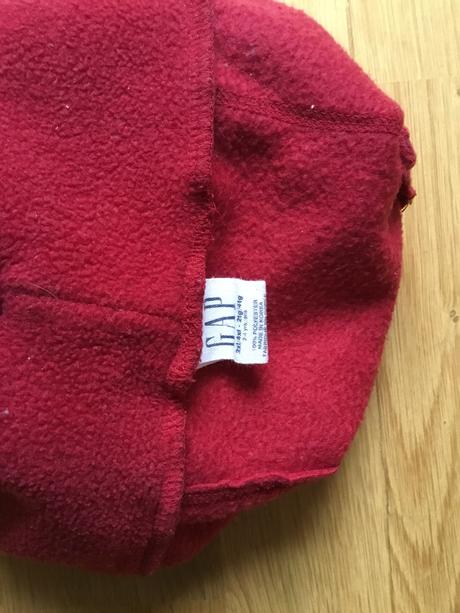 Flisova čepice se zapinanim, gap,98