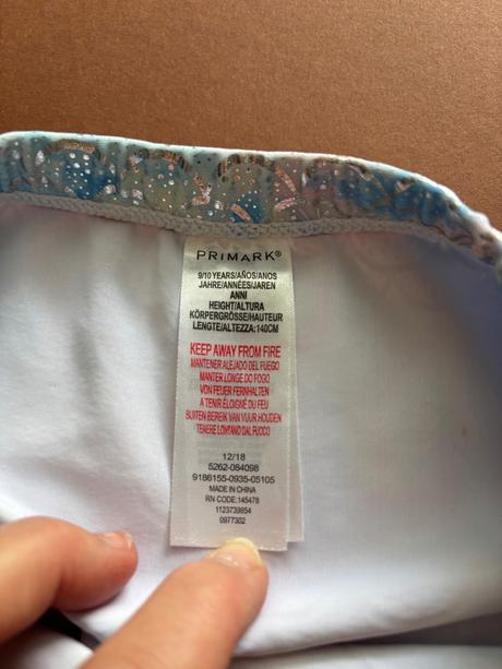 An8/ kostým sukně/ploutev mořská panna - v.9/10 le, 