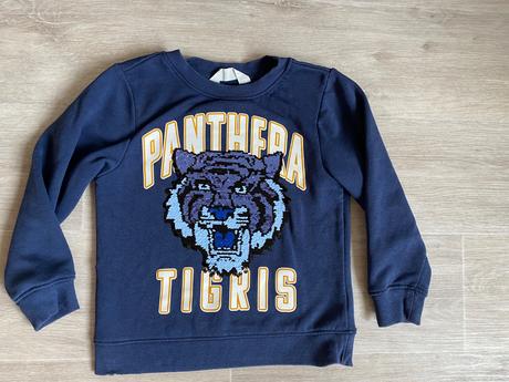Mikina tigris, h&m,116