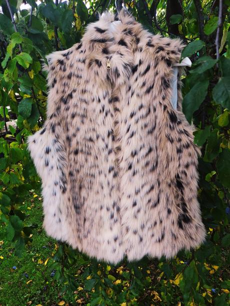 Leopardí vesta-xl,zdarma podzimní boty,džegíny, xl