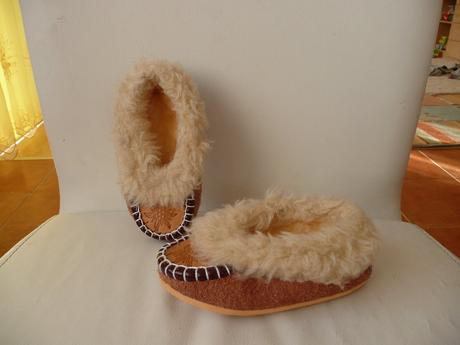 Kožešinkové papučky / bačkůrky, vel.20, 20