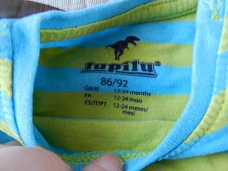 Triko dlouhý rukáv pruhy, lupilu,92