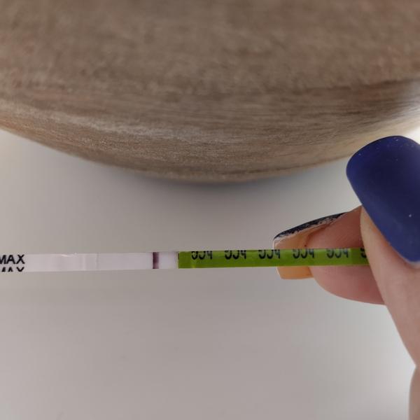 Je to ryska na těhotenském testu nebo pozitivní výsledek?