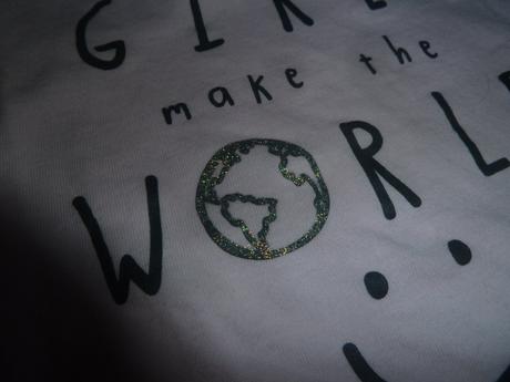 Triko s krátkým rukávem a nápisem, f&f,92