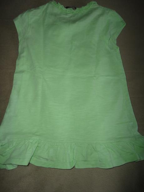 Krásně neónové šaty/tunika george, vel. 5-6 let, george,110