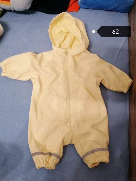 Nový šusťákový overal (velikost 62), 62