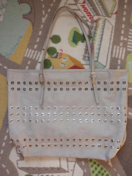 Kabela-kabelka-taška šedá větší - prostorná., orsay